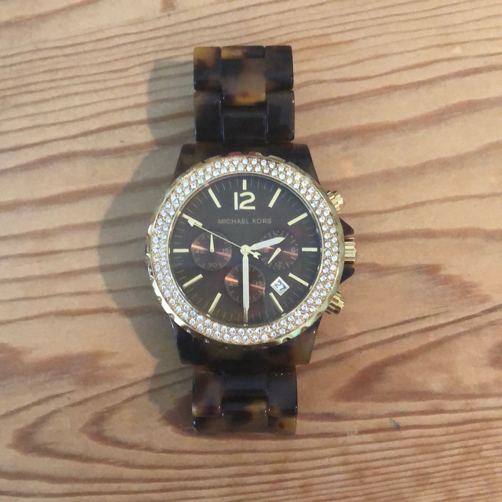 Michael Kors Tortoise Watch
